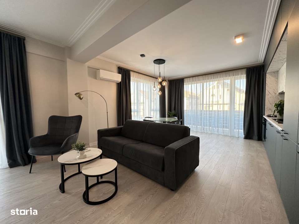 Apartament 2 camere, 55 mp, mobilat modern - Dumbravita - Imagine principală: 2/8
