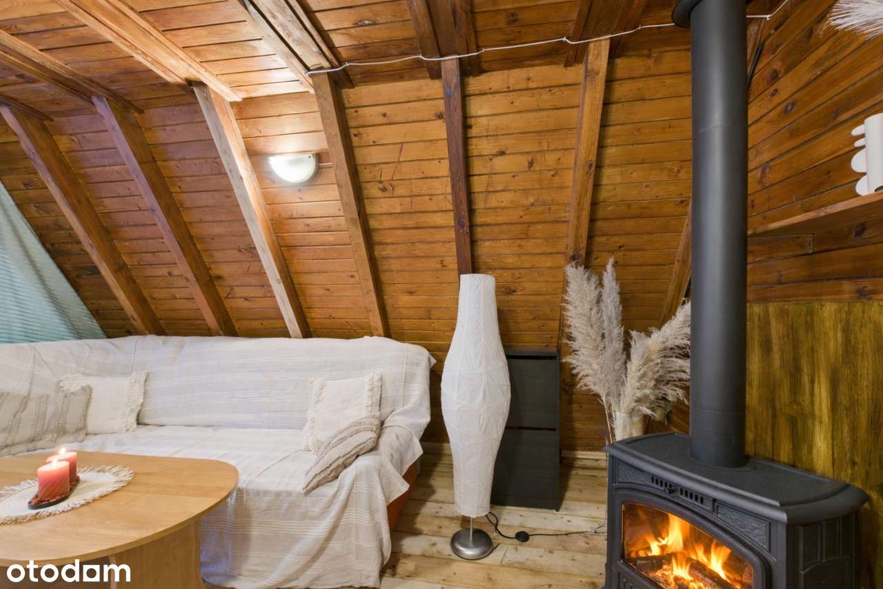 Domek Letniskowy w Lesie Kominek Wyposażenie W Cenie Warężyn-8