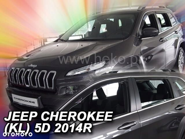 Owiewki szyb JEEP CHEROKEE KL 5D 2013- PRZÓDTYŁ - 4