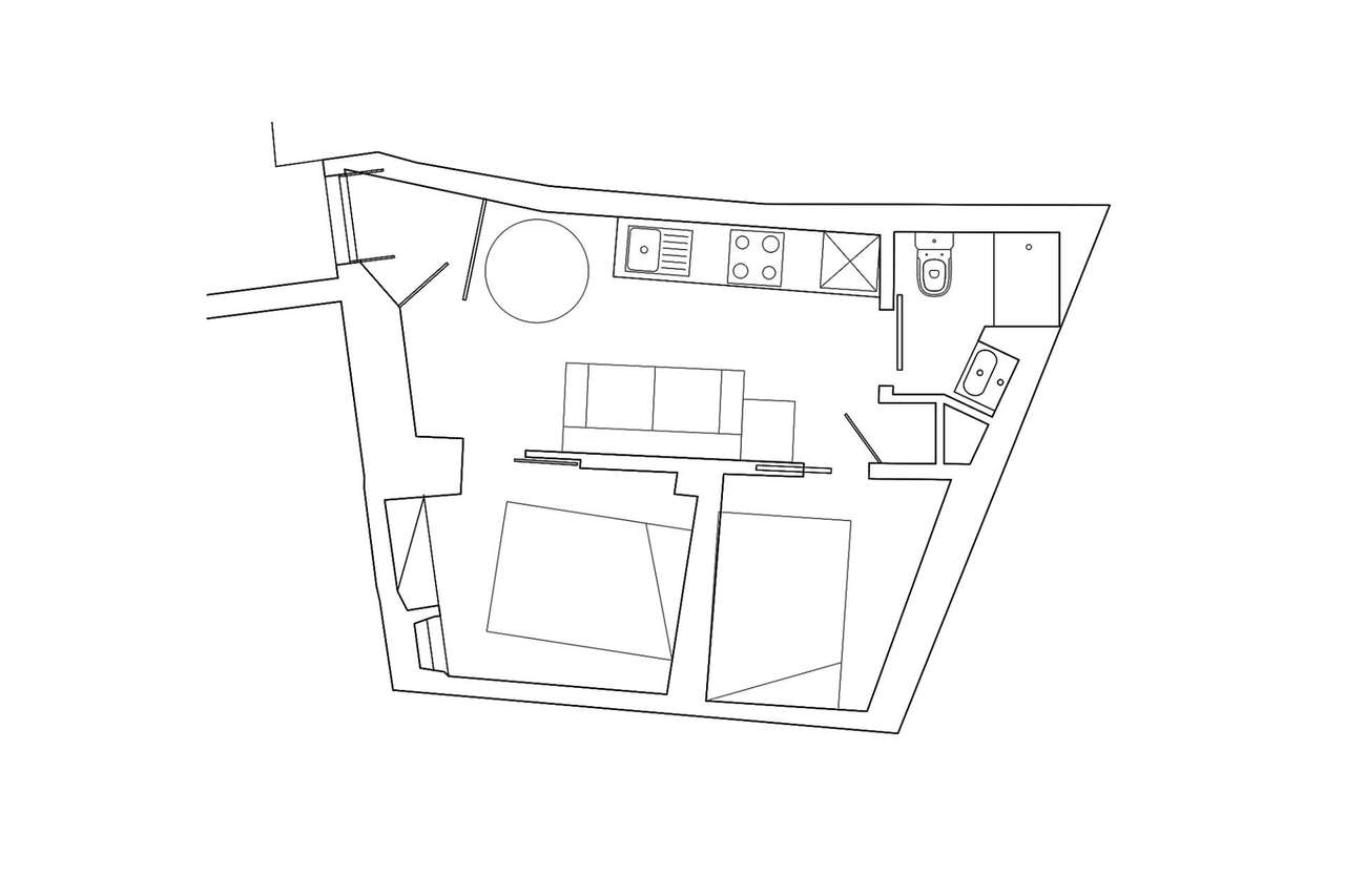 Apartamento T1+1 charmoso em Alfama-22