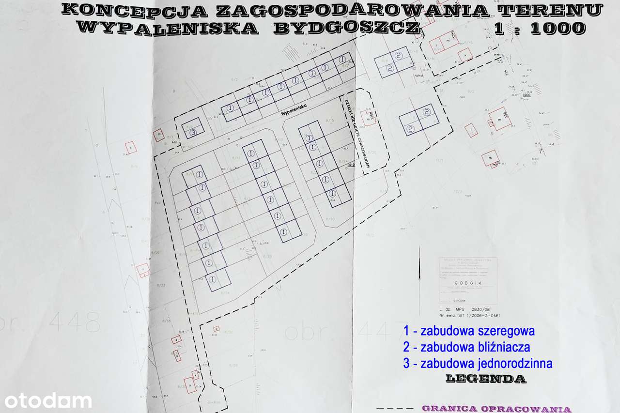 Działka z WZ na zabudowę szeregową-12