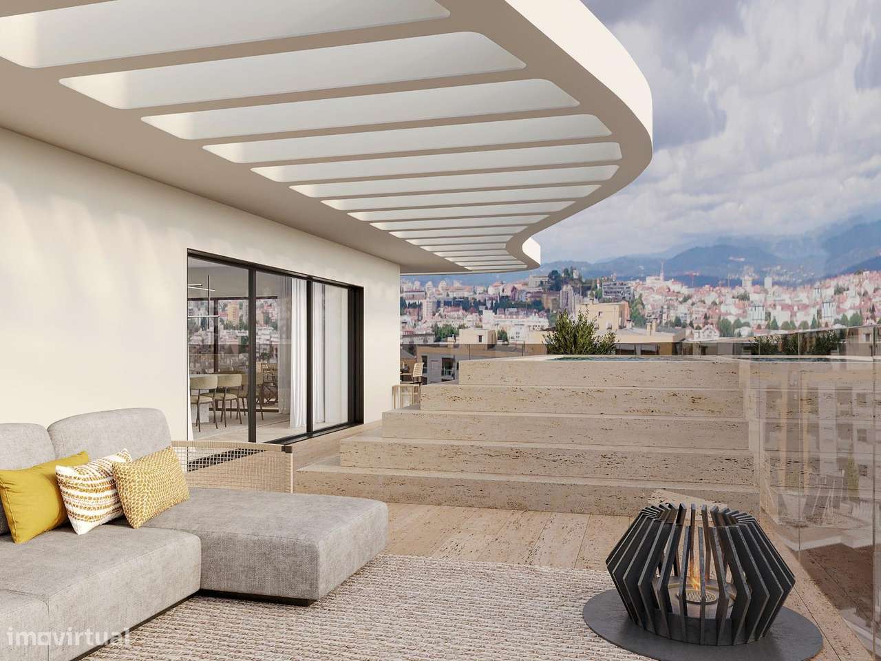 Cobertura T4 de Luxo com Terraço Panorâmico em Fraião, Braga-30