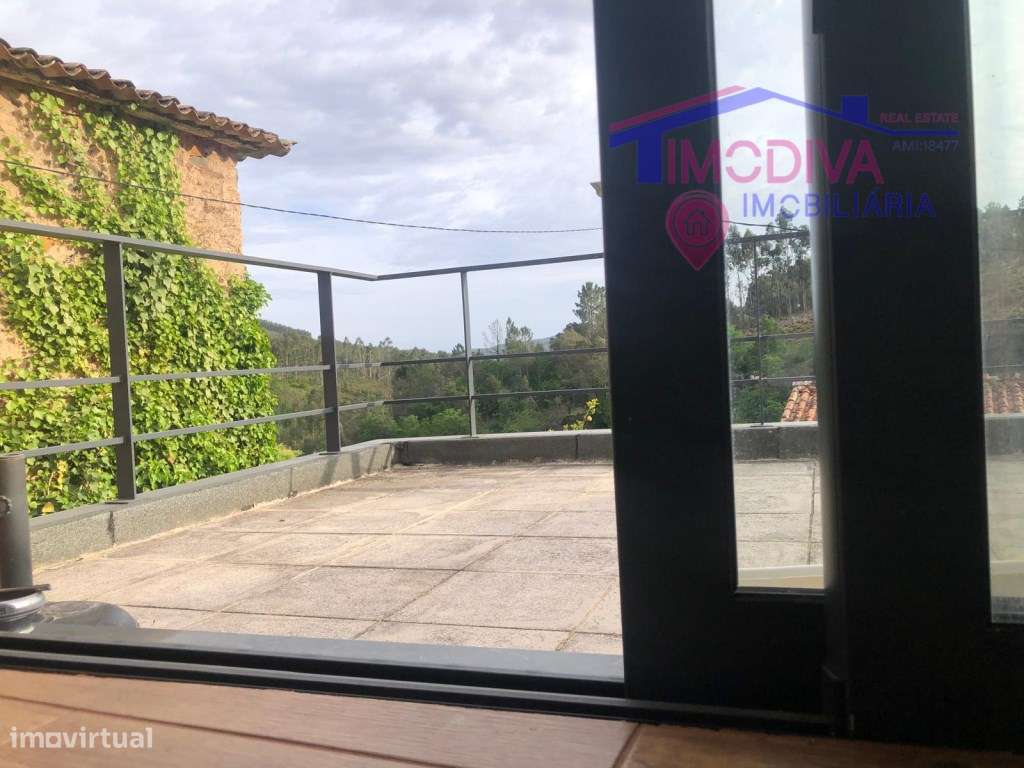 Casa de Xisto T2 com licença AL, em Castanheira de Pera-15