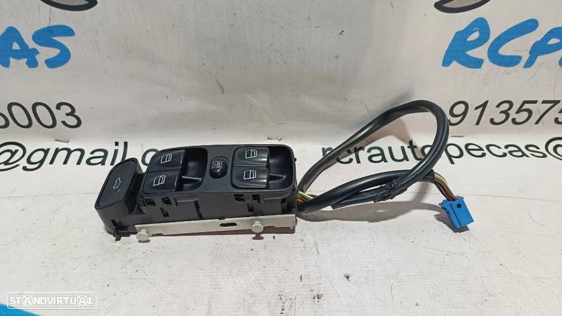 COMUTADOR VIDROS ESPELHOS MALA MERCEDES BENZ CLASS CLK C209 W209 A2098203410 2098203410 BOTÃO BOTÕES INTERRUPTOR SWITCH - 1