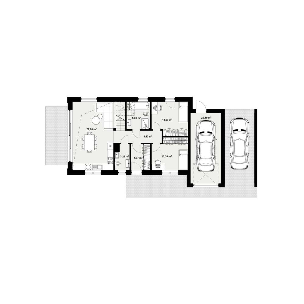 Nowoczesna stodoła  - Góry, Jezioro Żywieckie - Pietrzykowice-11