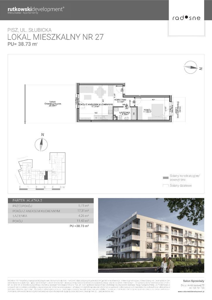 Osiedle Radosne, Pisz - apartament M27