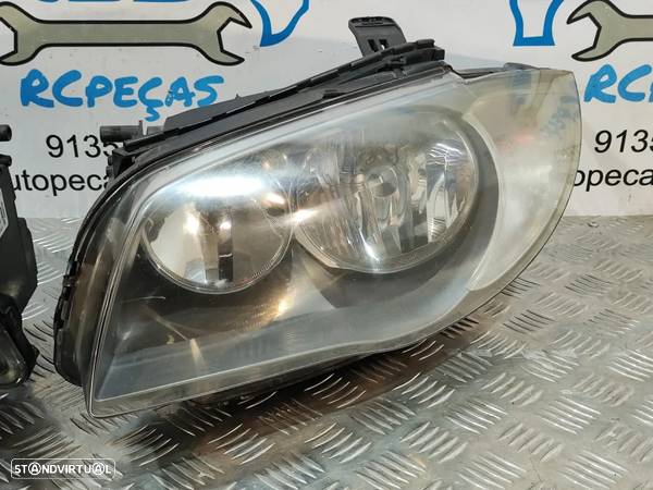 OTICA OTICAS ESQUERDO DIREITO BMW SERIE 1 E87 63117249652 7249652 63117193389 7193389 E81 E87 LCI E82 COUPE E88 CABRIO OPTICA OPTICAS FAROL FAROIS - 3