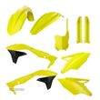 kit plasticos polisport amarelo fluor kawasaki kx 450f - 1