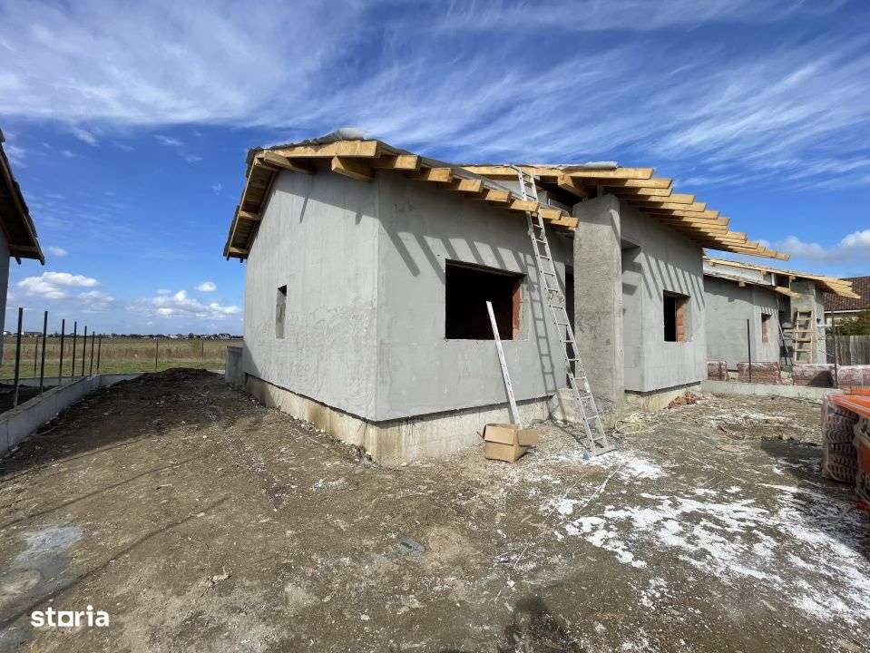Cernica, casa pe parter, constructie noua, 4 camere, 350mp teren, util-7