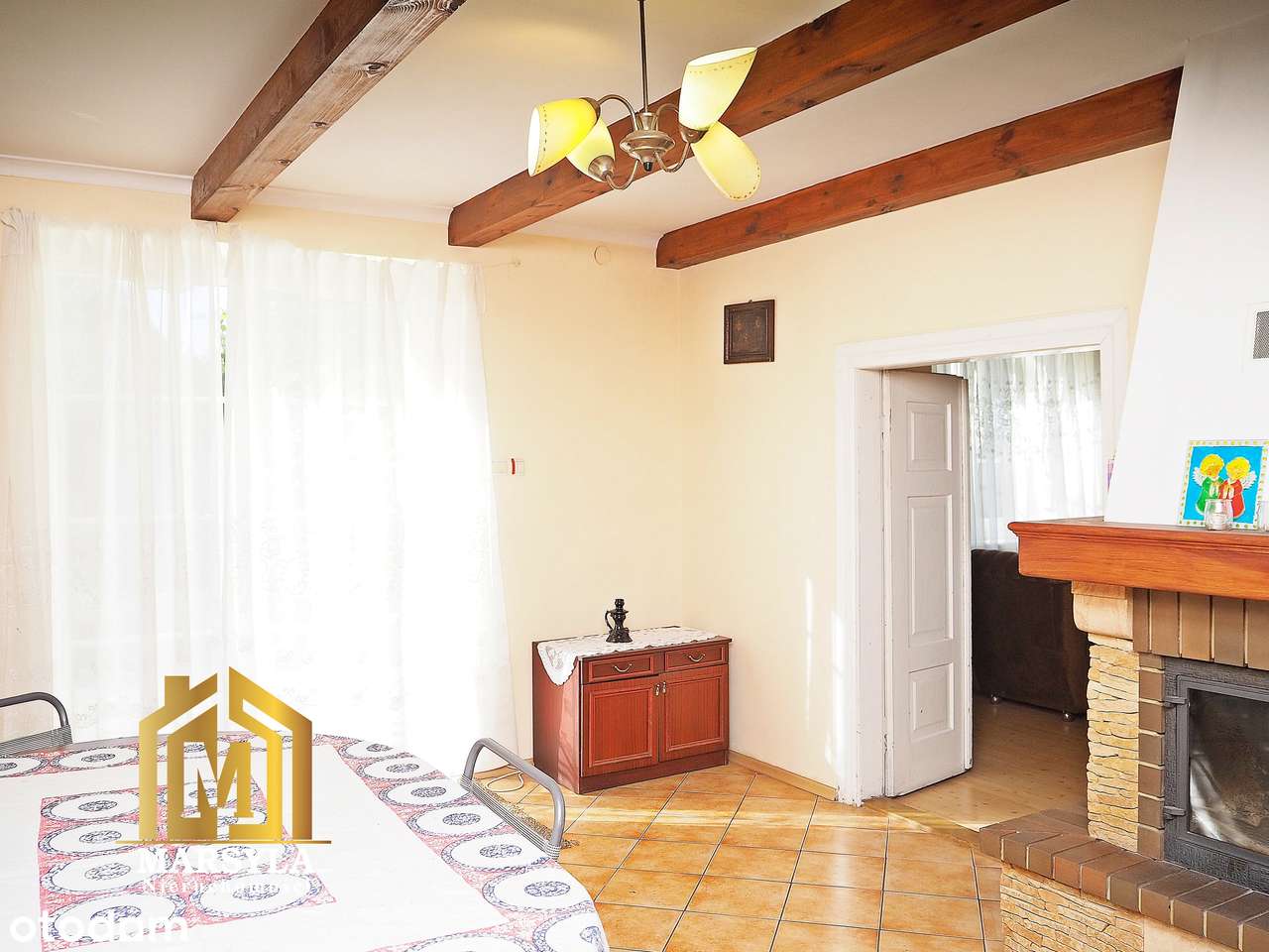 Mały dom na pięknej działce- prywatny sad, zieleń, cisza i spokój.-6