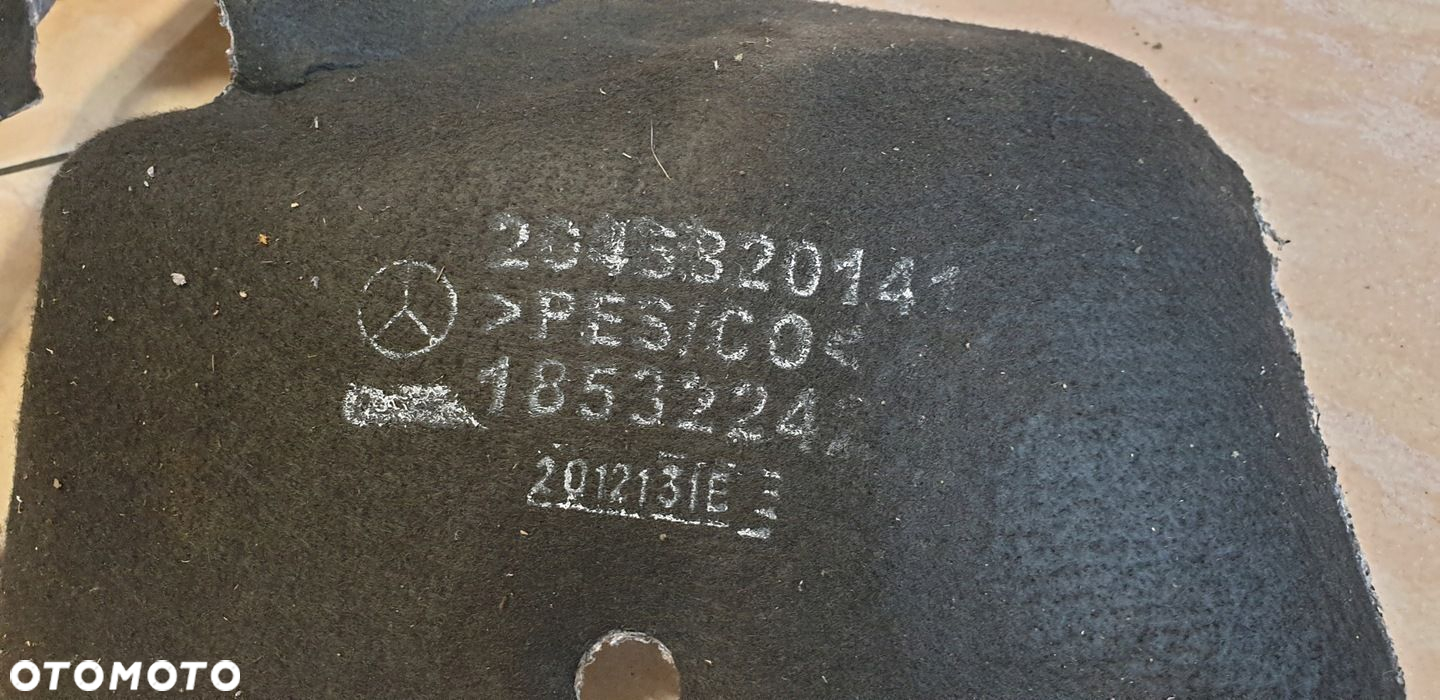 WYGŁUSZENIE KOŁA LEWE MERCEDES C W204 E W207 W212 - 3