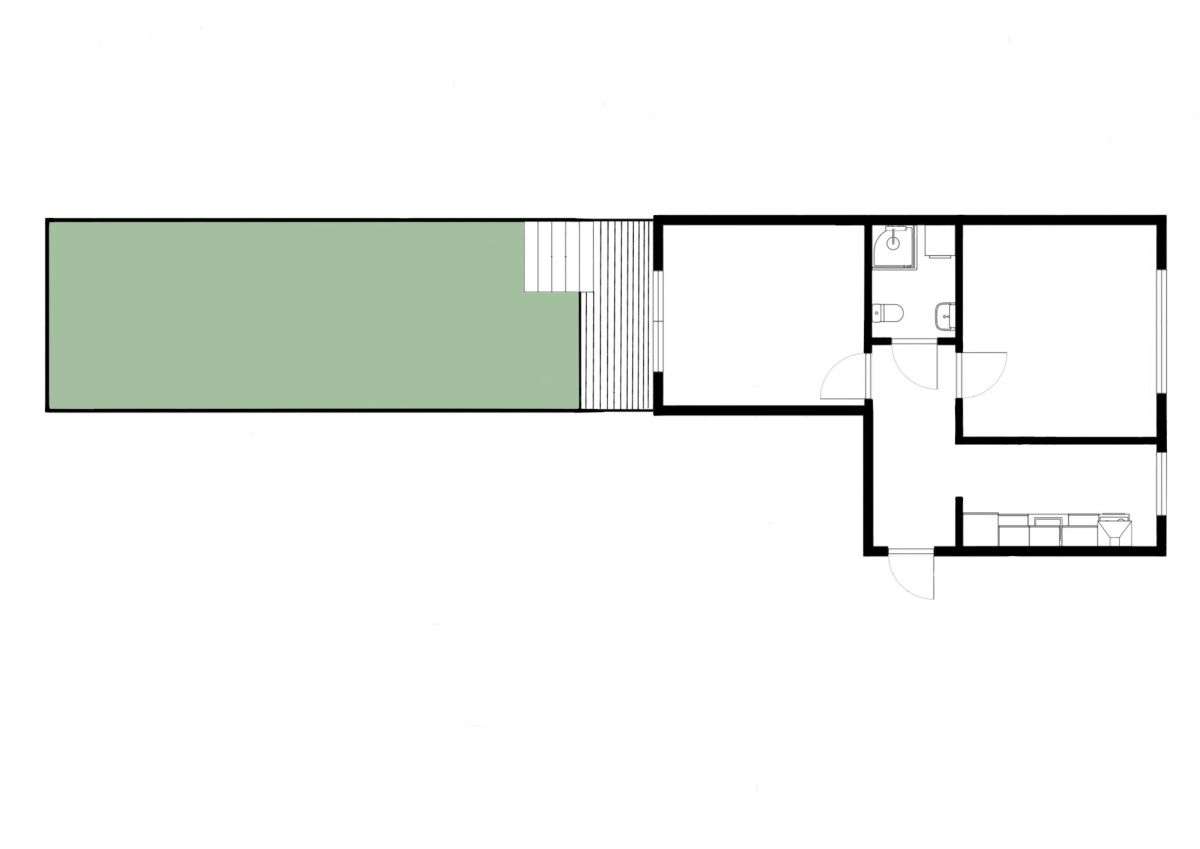 Dwa pokoje  z ogródkiem  - Nowe do wprowadzenia-11