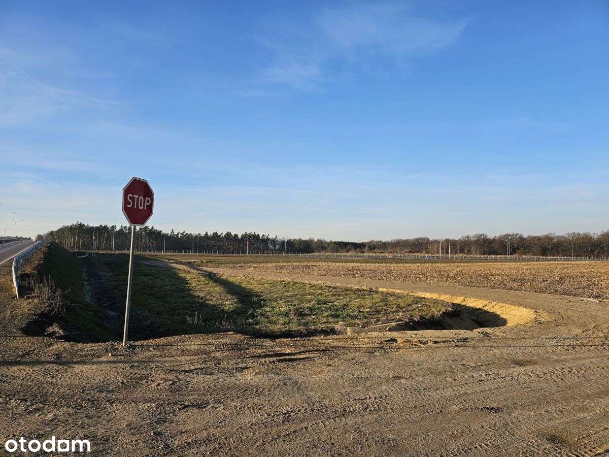 Teren inwestycyjny przy S1 węzeł Oświęcim-8