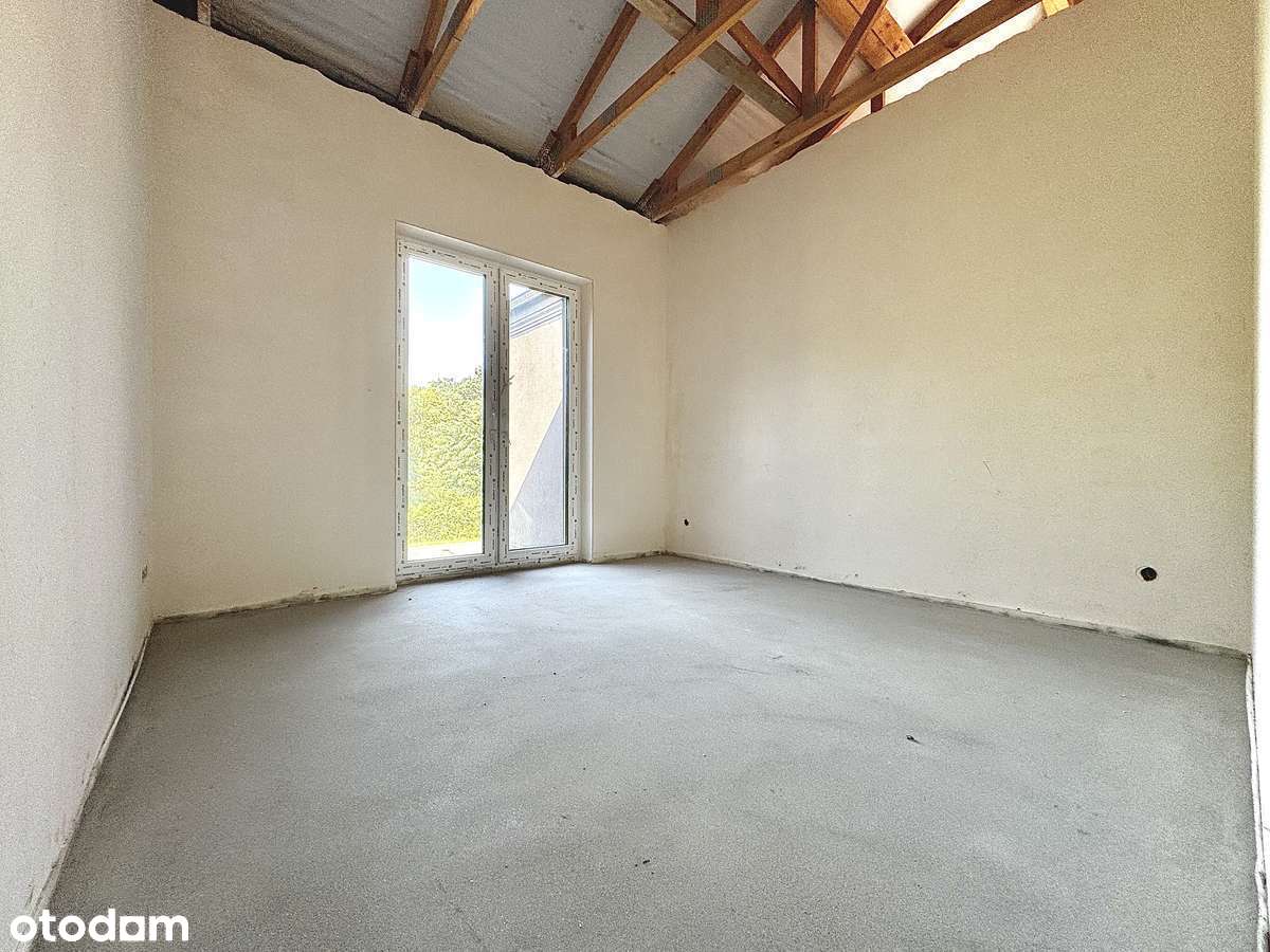 Duży bliźniak z garażem | szkoła | jezioro  | fotowoltaika | ogródek-11