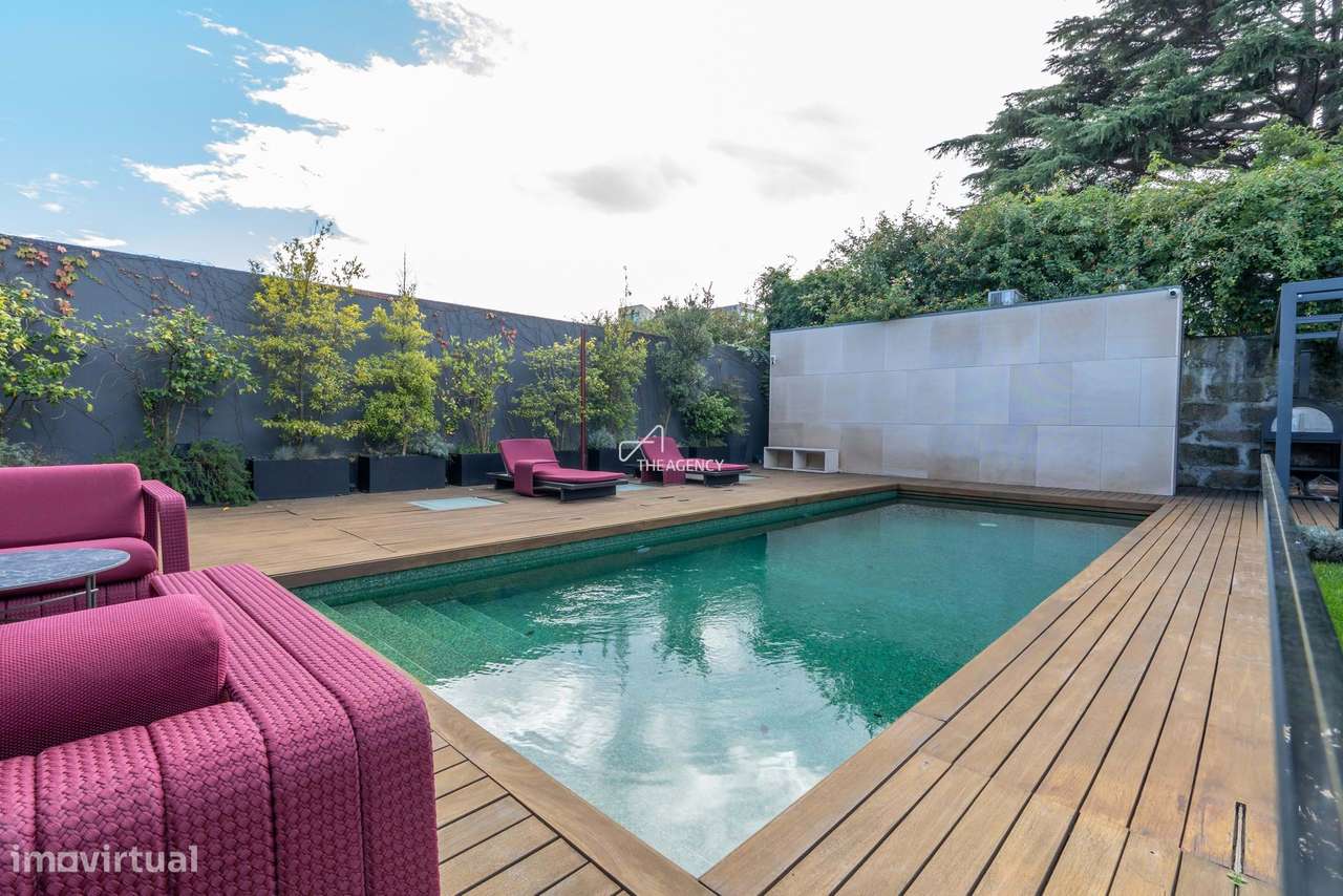 Moradia Contemporânea V4+1 com Piscina Aquecida na Foz do Douro, Porto - Grande imagem: 5/57