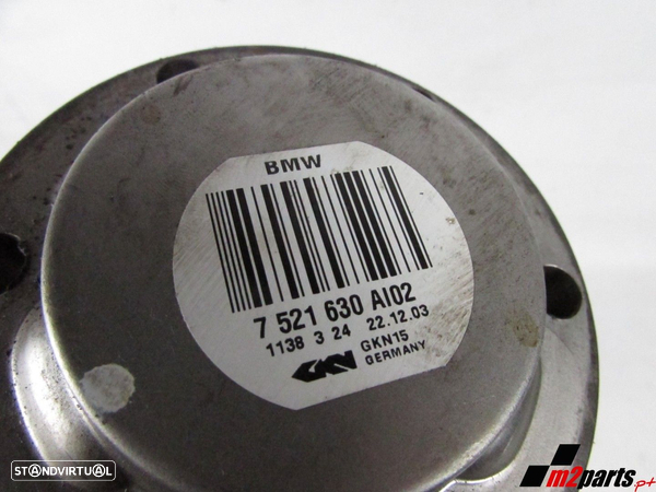 Transmissão Trás Seminovo/ Original BMW 5 (E60)/BMW 5 Touring (E61) 33207572430... - 3