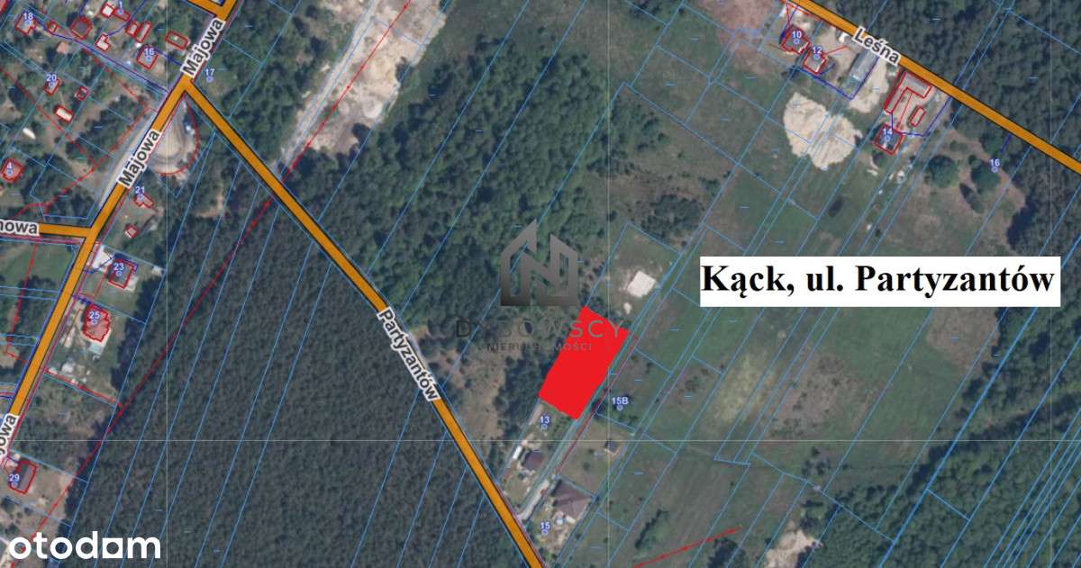 Działka budowlana w Kącku | Las | Spokój - Pełny obrazek: 4/7