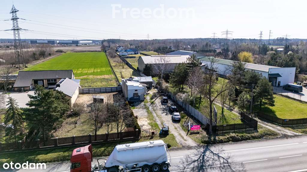 Aleja Krakowska Marysin działka 2000 m2 - Pełny obrazek: 1/9