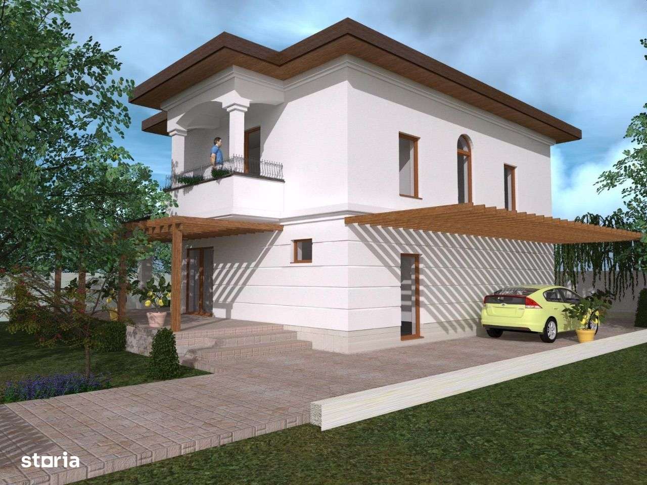 Tunari, teren 600mp ideal pentru Casa în Zonă Exclusiv Rezidențiala-5