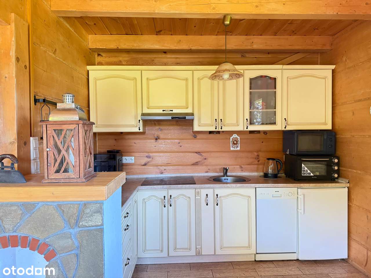 Dom z bali | Piękna działka 30a | Wola Wieruszycka gm. Łapanów-10