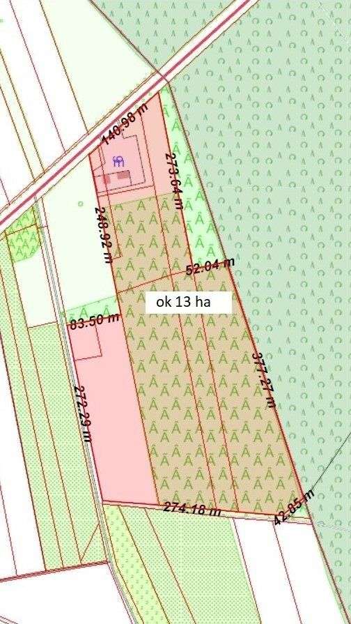 Teren inwestycyjny- dostęp do drogi krajowej Mpzp - Pełny obrazek: 2/8