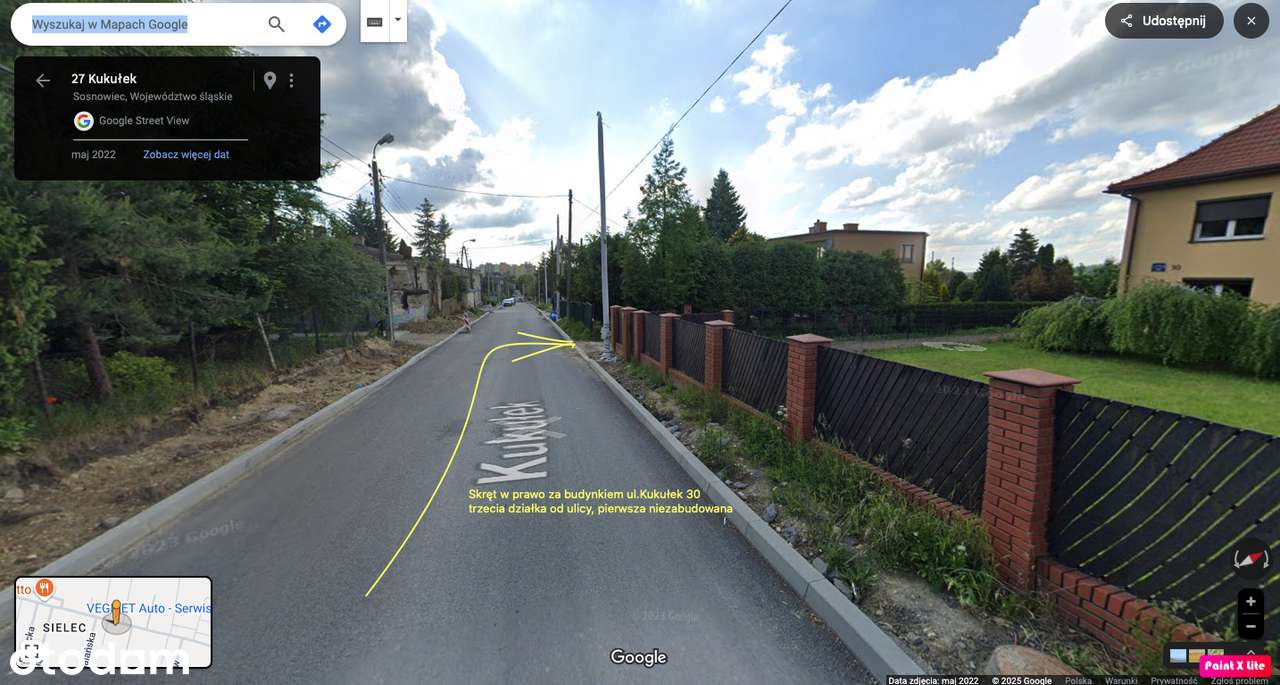 Sosnowiec Sielec Kukułek, działka budowlana - Pełny obrazek: 4/14