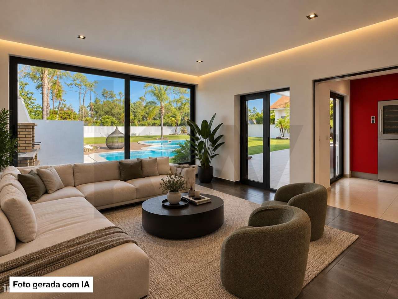 Moradia T4 com piscina e amplo jardim na Verdizela | Garagem para 4 vi-14
