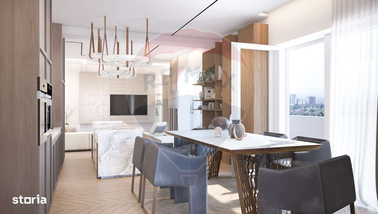 Apartament duplex penthouse de vanzare Damaroaia - Petrom City