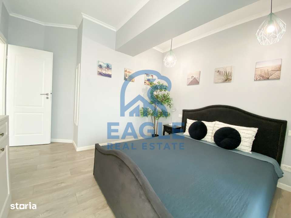 Mamaia Central - 2 Camere modern, balcon si vedere la Lac-11