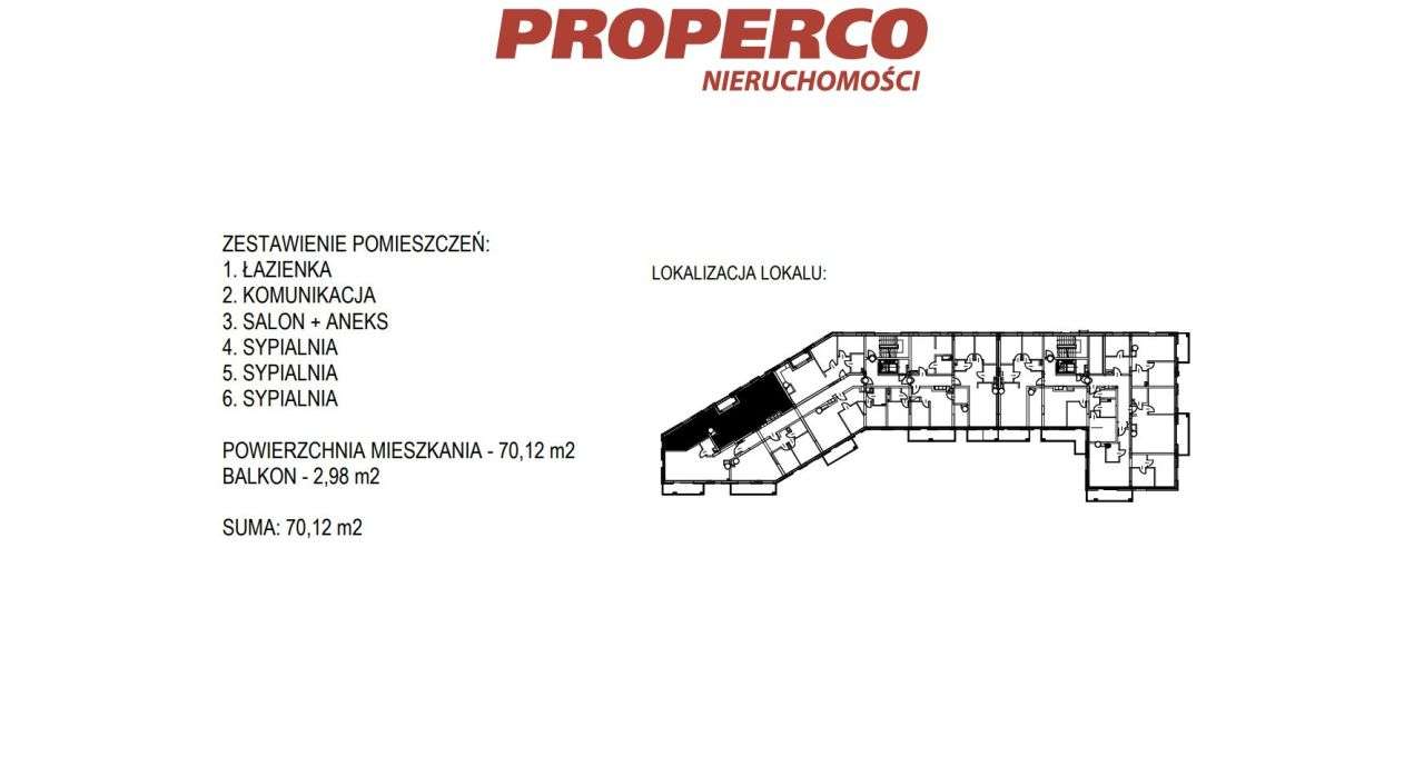 Mieszkanie 4 pok, 70.12m2, centrum, Boh. Warszawy-3