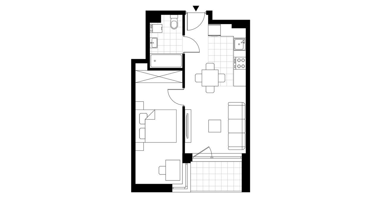 Kamienice Calisia | mieszkanie 2-pok. | A21 - Pełny obrazek: 5/10