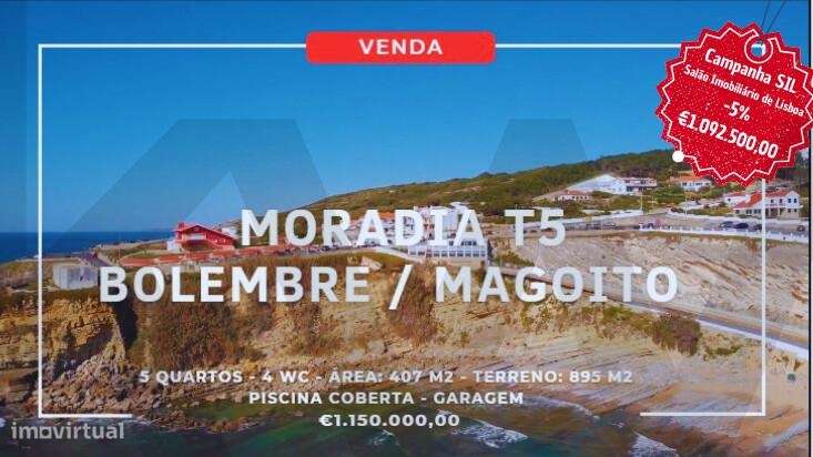 Moradia T5 Independente Com Jardim Piscina Coberta E Garagem