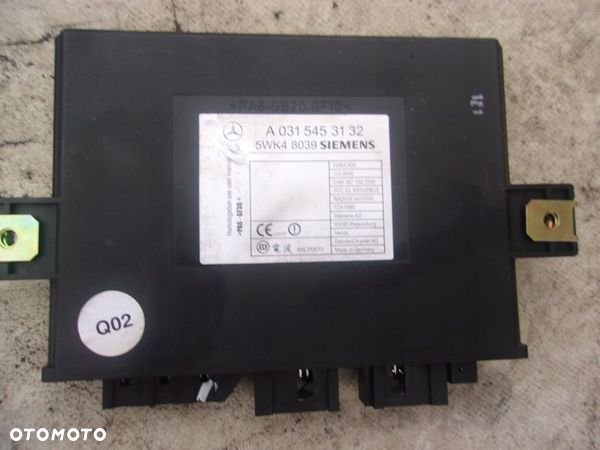 MERCEDES W220 MODUŁ KEYLESS A0315453132 - 1