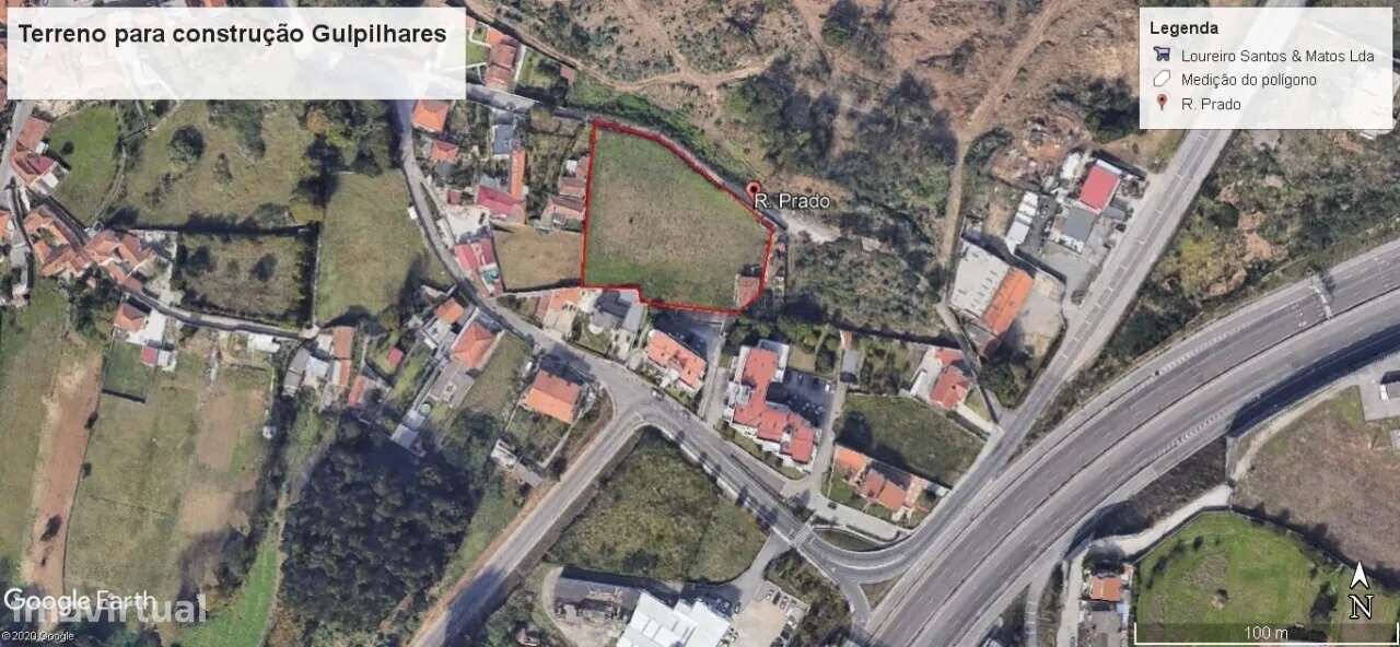 Terreno para Construção de 10 Moradias em Banda em Gulpilhares - Grande imagem: 5/5