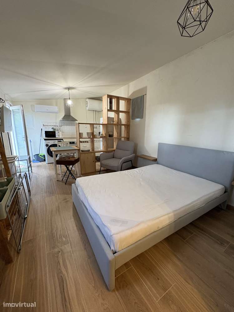 Alugo T0 renovado e mobilado em quinta - Grande imagem: 3/5