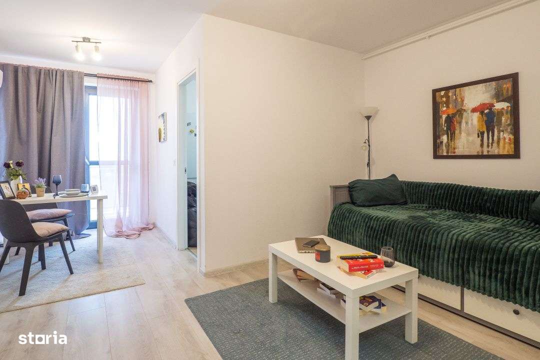 Garsoniera luminoasa in Hils Pallady, metrou, utilata la cheie - Imagine principală: 1/16