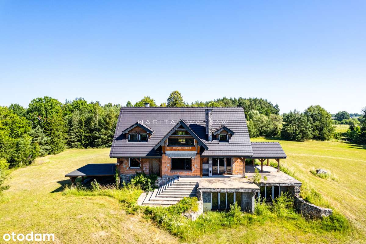 Działka z domem na Mazurach, blisko jeziora - Pełny obrazek: 5/20