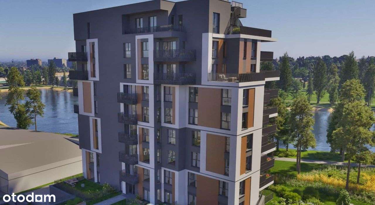 STUDIO Premium! Widok na STAWY! DUŻY Taras! Osiedle Zamknięte,Siłownia - Pełny obrazek: 4/12