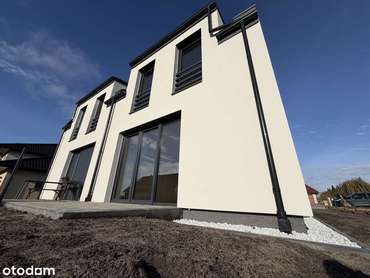 Nowoczesny dom w zabudowie bliźniaczej — Mierzyn - Pełny obrazek: 5/14