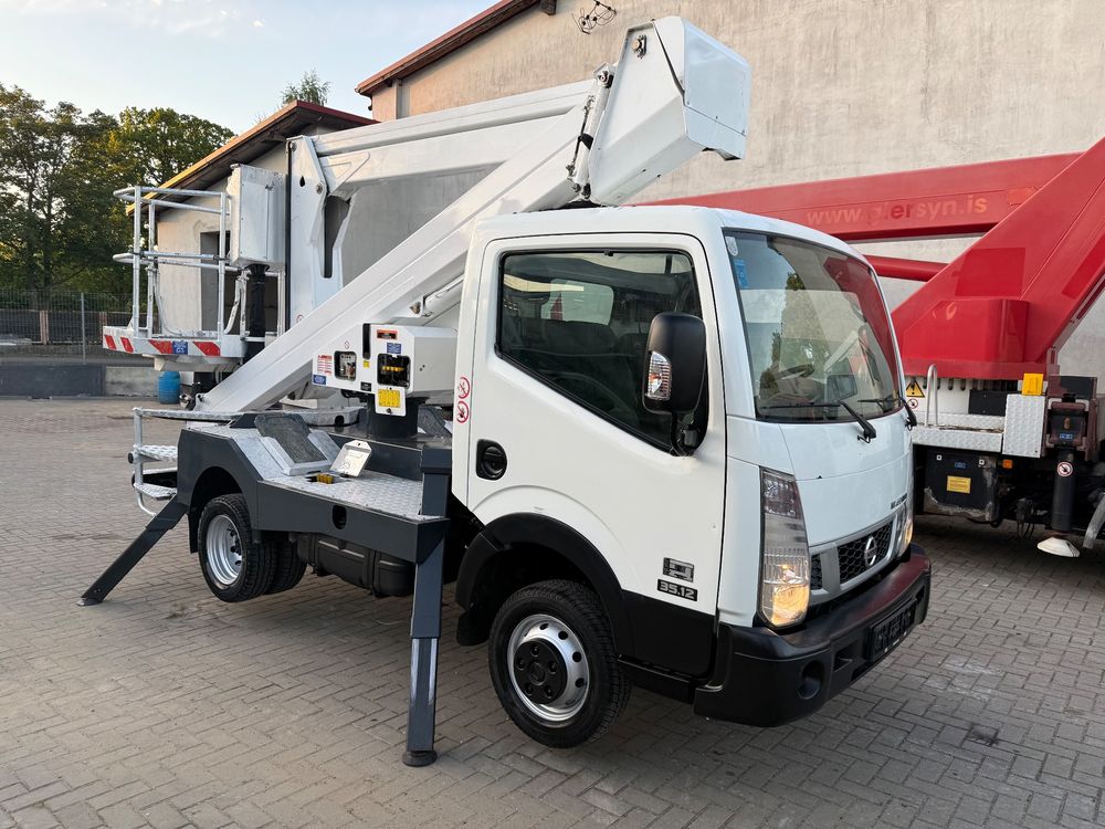 Nissan Podnośnik koszowy zwyżka palfinger p200 20 metrów 10 w bok udt! jak wumag ruthmann multitel gsr 2014