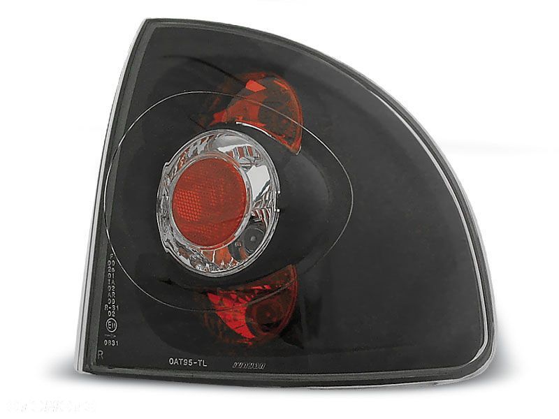 LAMPY OPEL ASTRA F LEXUS 91-97 BLACK SEDAN - 1