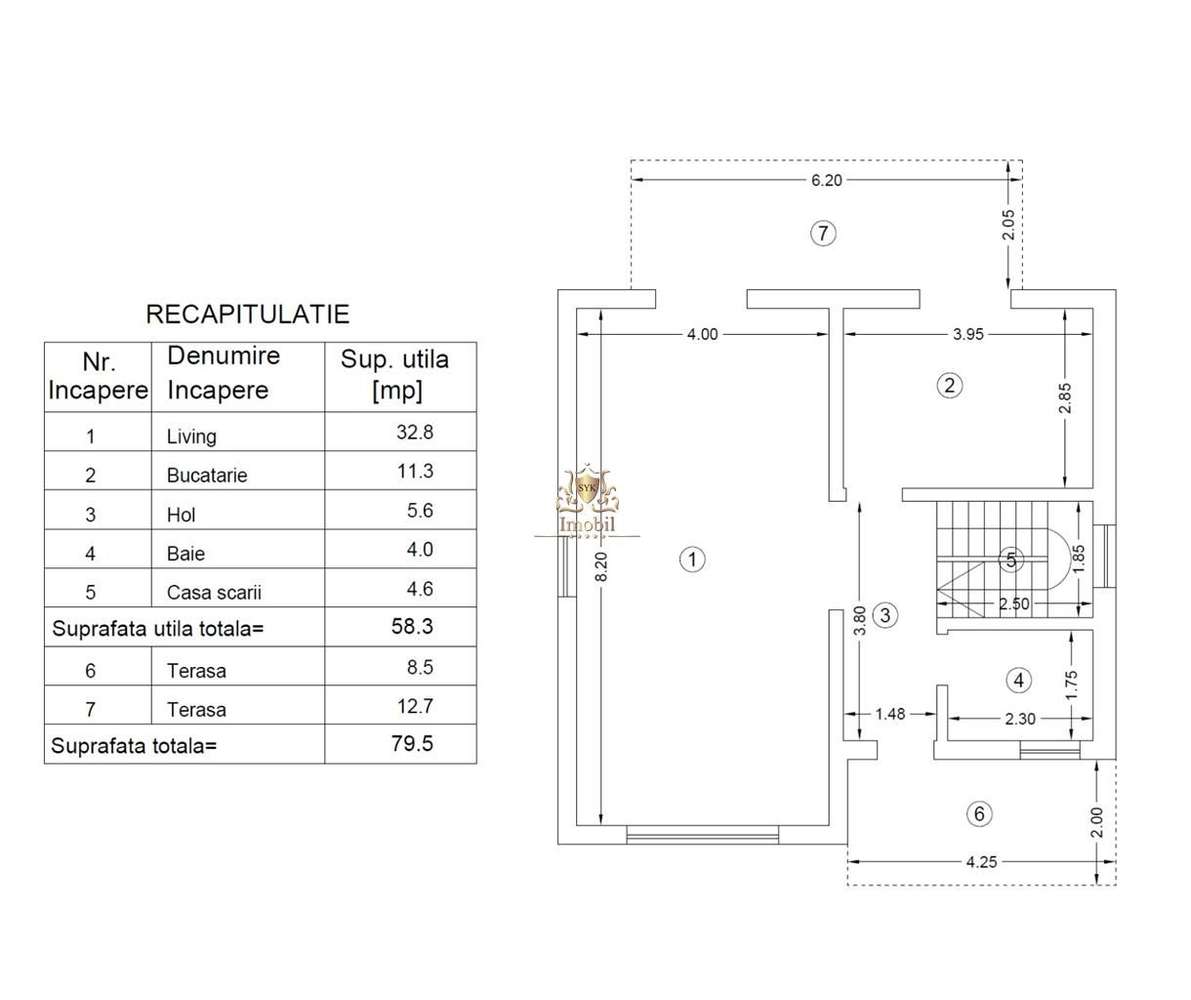 Casa 4 camere Bucium Barnova cu foisor,crama - la asfalt finalizata! T-2