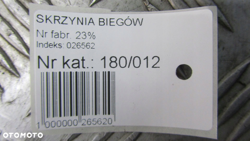 RENAULT SCENIC III 1.6D SKRZYNIA BIEGÓW ND4012 - 7