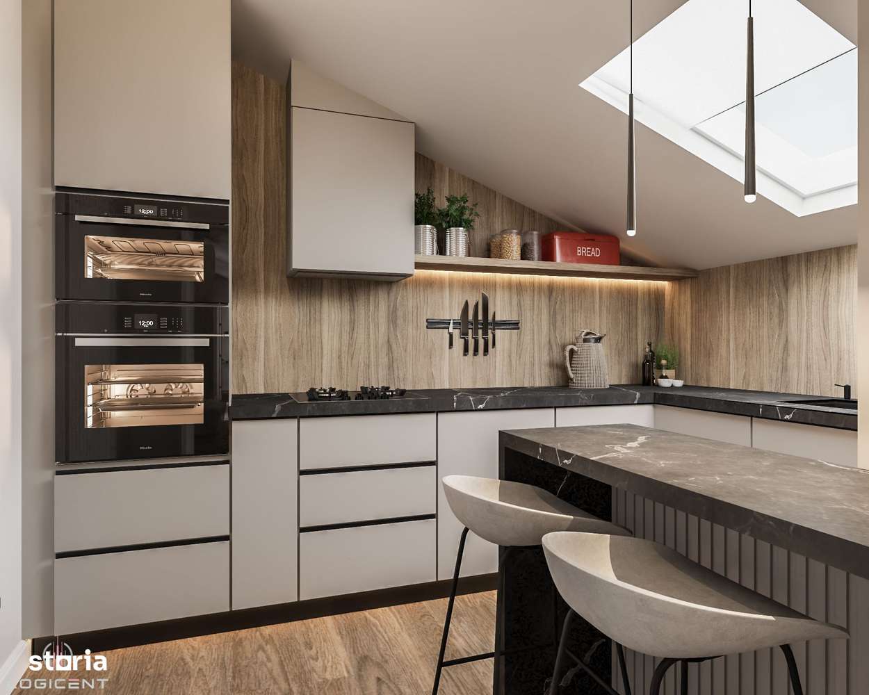 APARTAMENT NOU - 2 camere, parter, cu GRĂDINĂ, Complex LOGICENT; - Imagine principală: 4/10