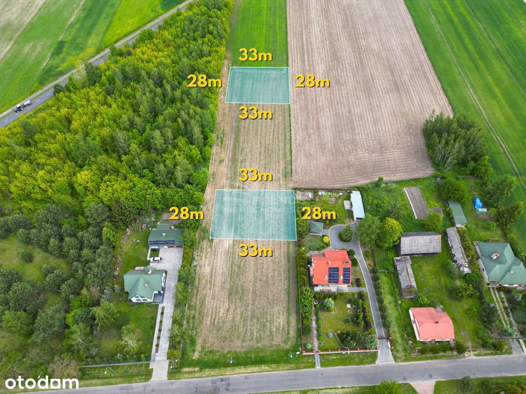 Zalesie – 2 działki budowlane z mediami - Pełny obrazek: 4/5