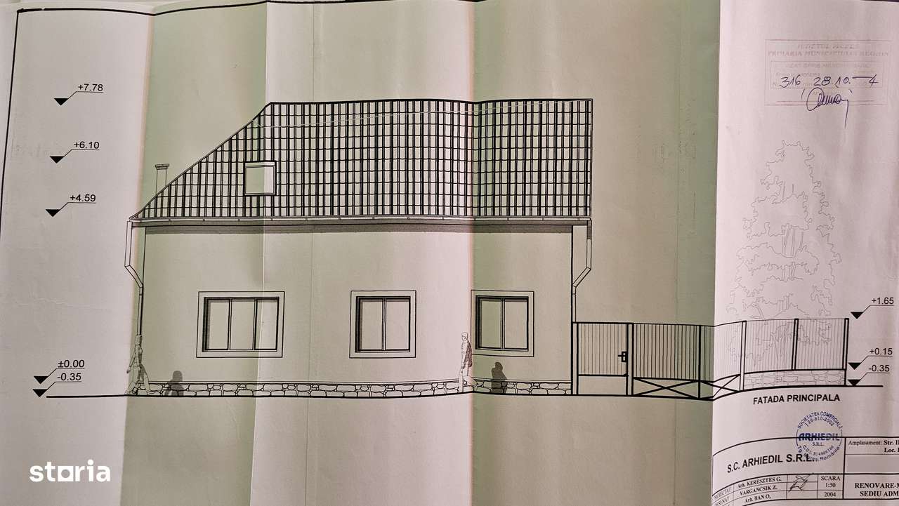 Casa, sediu administrativ/birouri, 15 ari teren - Imagine principală: 3/9