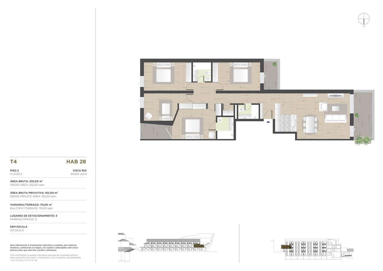 Apartamento T4 com vistas Rio Douro, Vila Nova de Gaia-32