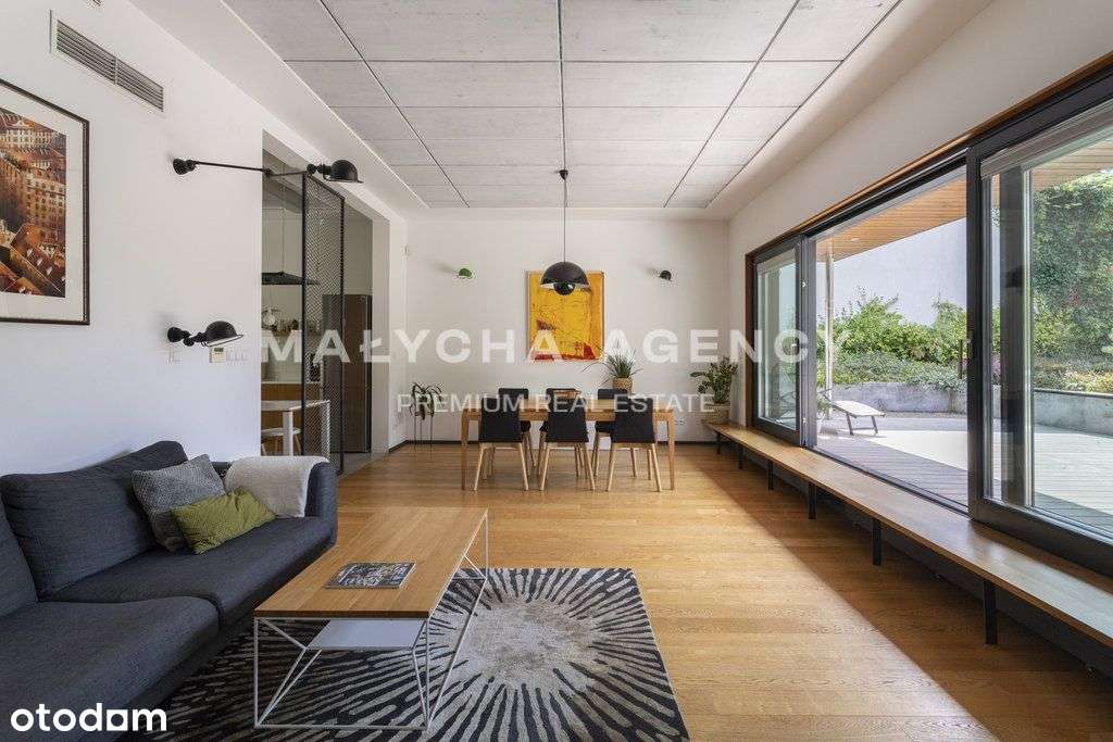 Nowoczesny dom na Skarpie Ursynowskiej-5