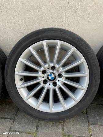 Jante Bmw seria 5 F10/F11 cu cauc 245/45/R18 dot 2017 8jx18is30 - 3