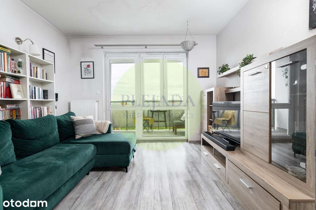 3pok, duży salon, balkon, piękna kuchnia, park&PKP-0